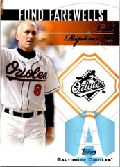 2014 Topps Update Fond Farewells #FF-CR Cal Ripken Jr. - Baltimore Orioles